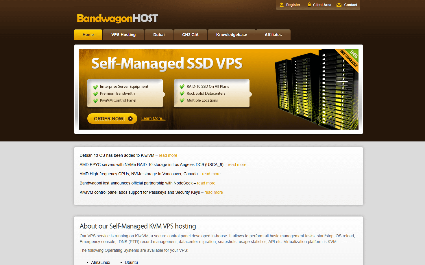 搬瓦工（BandwagonHost）- 知名优化线路VPS服务商，现售套餐、机房介绍
